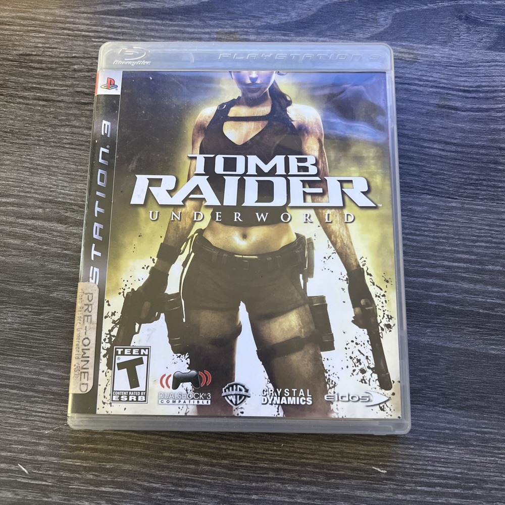 Tomb Raider: Underworld (Sony PlayStation 3, 2008) PS3 CIB Complete w Manual
